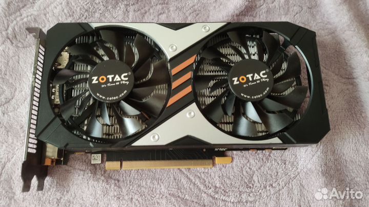 Видеокарта zotac gtx 960 2gb