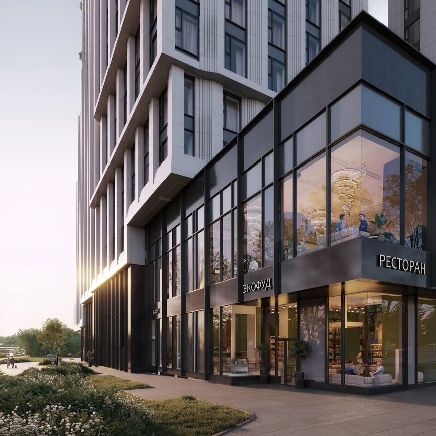 2-к. квартира, 77,2 м², 4/43 эт.