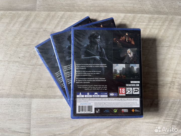 The last of us 2 ps4 диск новый