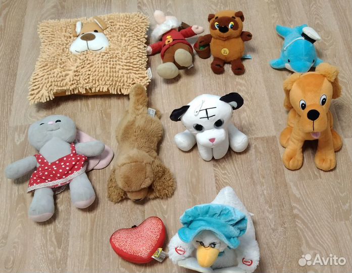 Игрушки развивающие (мягкие, мозаики)
