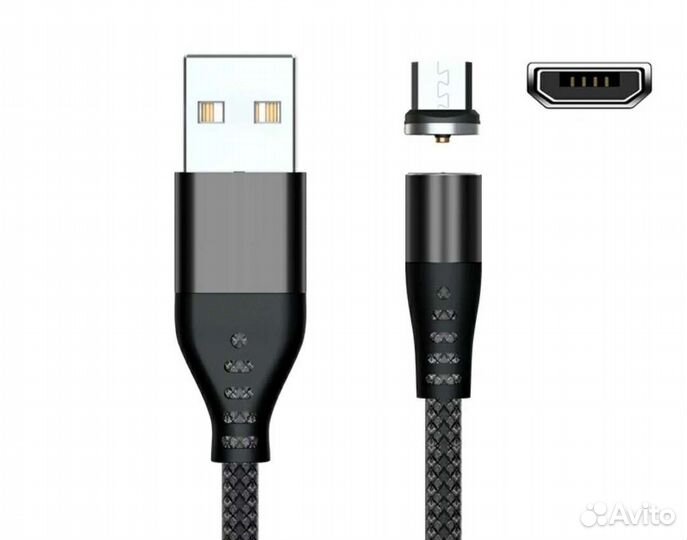 Магнитный кабель micro-usb