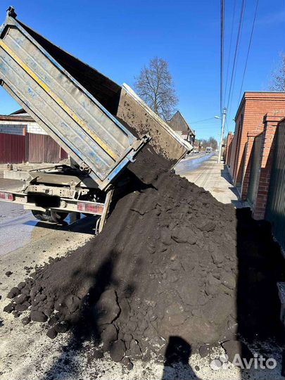 Плодородный грунт чернозем