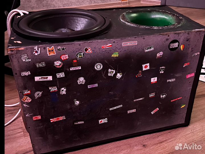 Сабвуфер 15 и усилитель амп