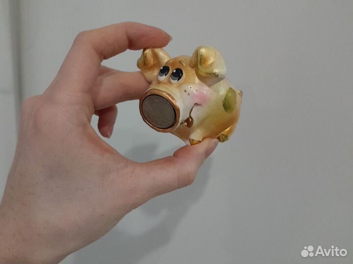 Денежный талисман поросенок Пятачок