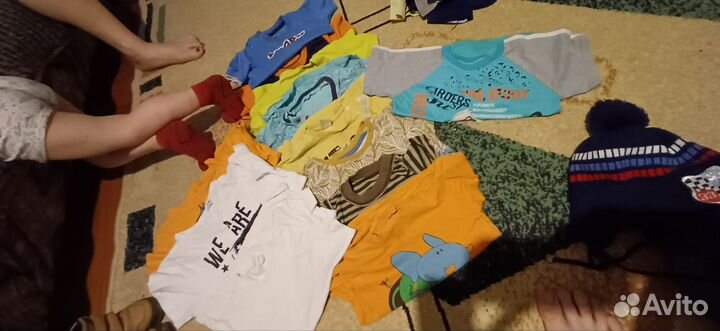 Детские вещи пакетом на мальчика 2-3 года