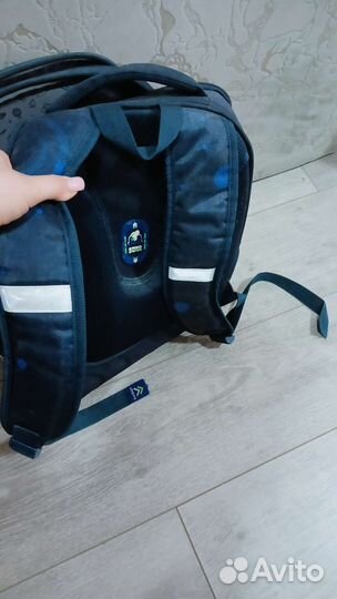 Рюкзак с 3д рисунком, спинка ортопед