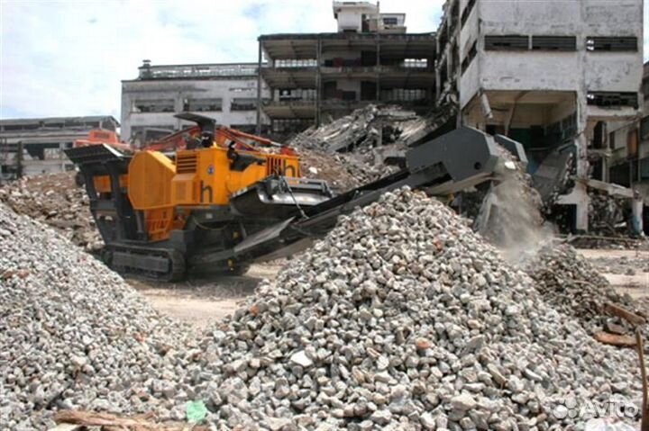 Щебень вторичный с доставкой