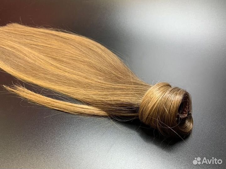 Накладной хвост из детских волос, под заказ