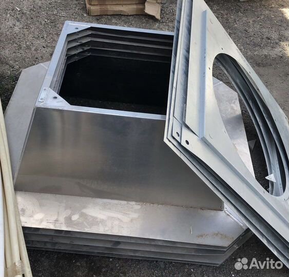 Крышный короб Systemair FDS 355/400