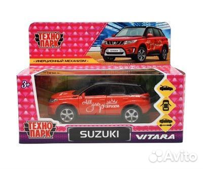 Машина мет. ин. suzuki vitara девочки 12 см, vitar