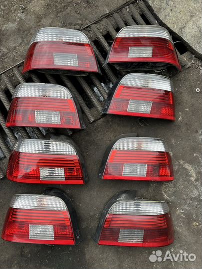 Задание фонари бмв Е39 рестайлинг седан комплект