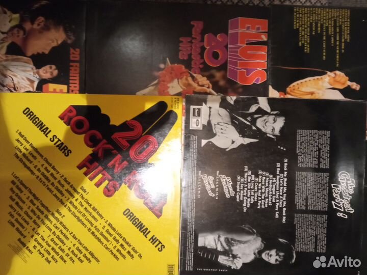 Elvis Presley фирменный винил Rockn roll Hits