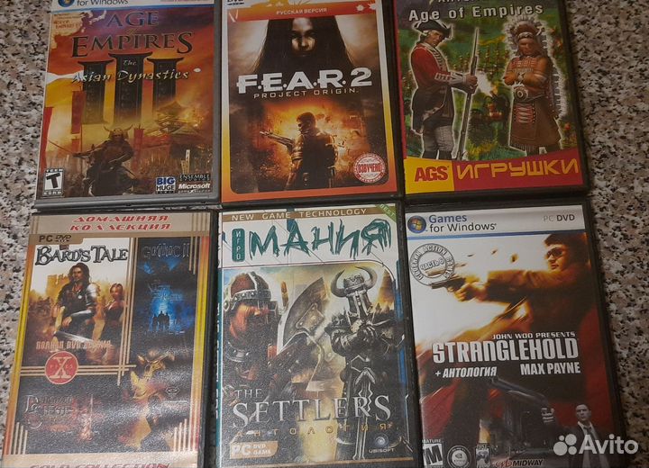 CD и DVD диски. Игры на пк
