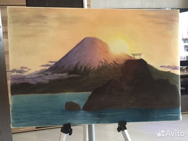 Картина пастель