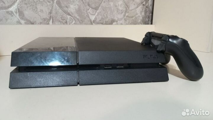 Sony playstation 4 fat +диск