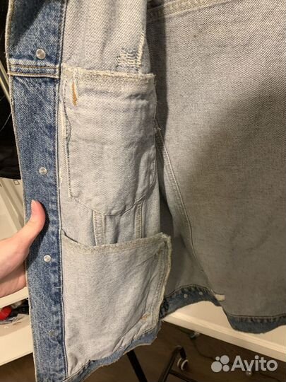 Джинсовая куртка zara