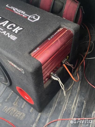 Сабвуфер Ural Black Hurricane