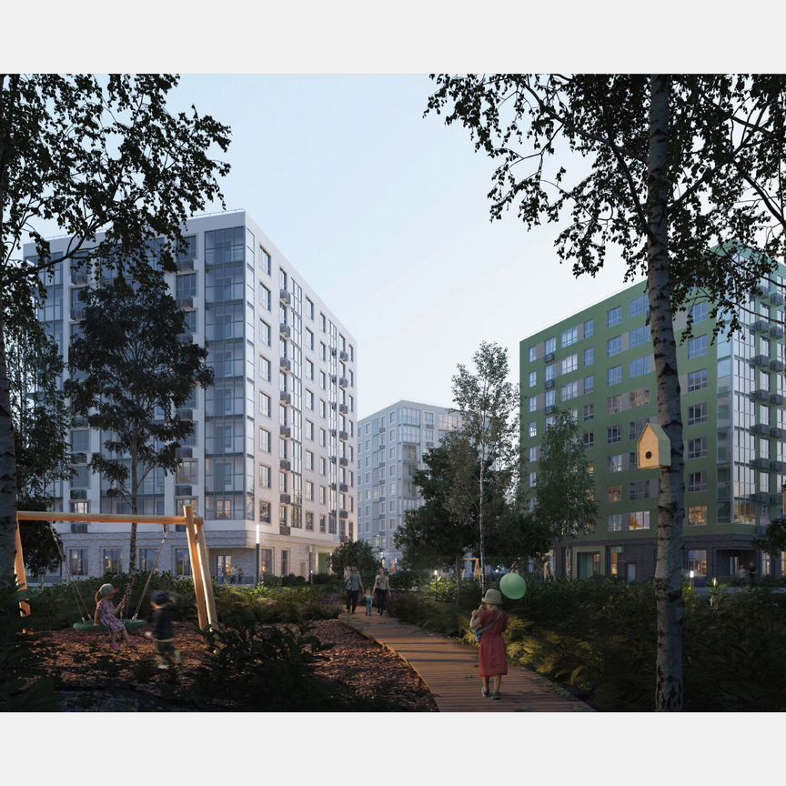 2-к. квартира, 48,8 м², 2/13 эт.