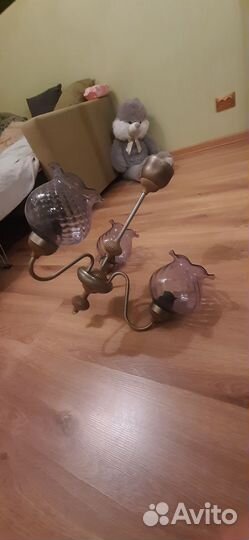 Люстра антиквариат винтаж раритет редкая