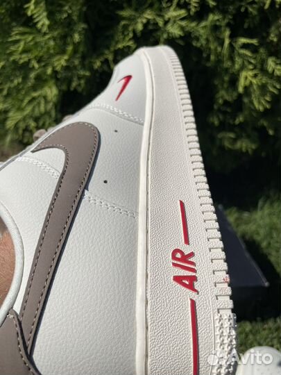 Кроссовки nike air force 1 yohood rice white