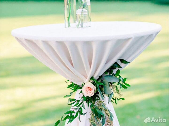 Текстиль / накидки на стулья и столы аренда