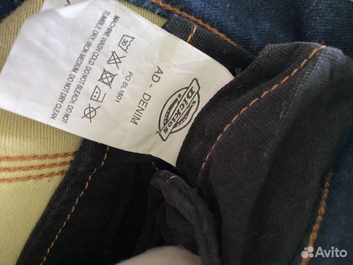 Мотоджинсы мужские Dickies W38/L32