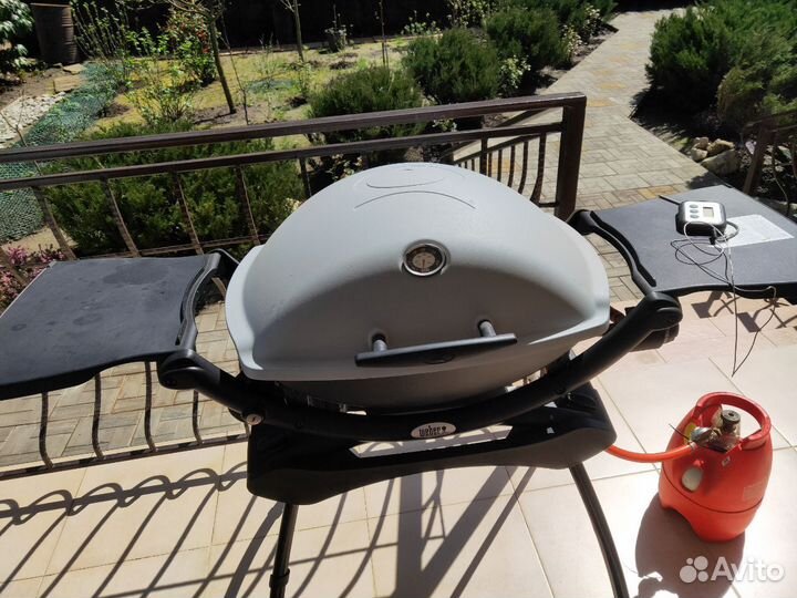 Газовый гриль weber q 2200 w/stand
