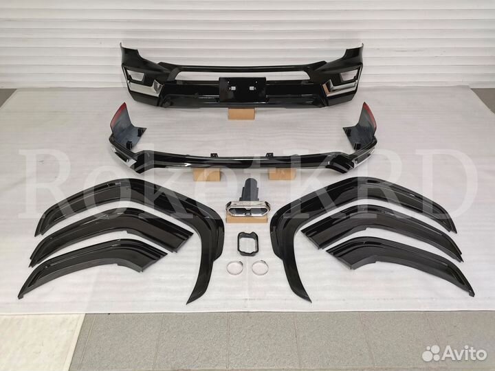 Обвес Toyota Land Cruiser 300 Modellista Черный