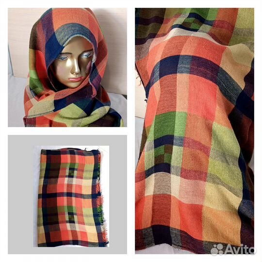 Шарф женский осенний 70 см * 190 см