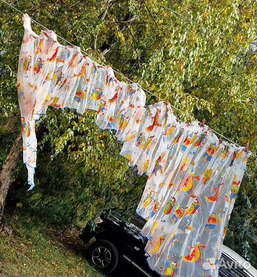 Тюль в детскую комнату