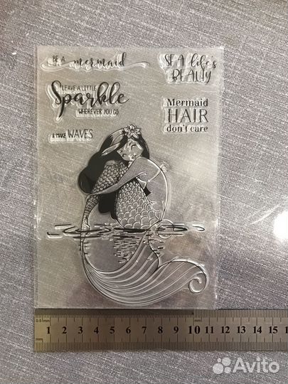 Силиконовый штамп для творчества 