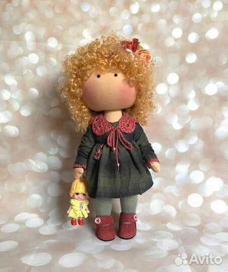 Интерьерная кукла ручной работы