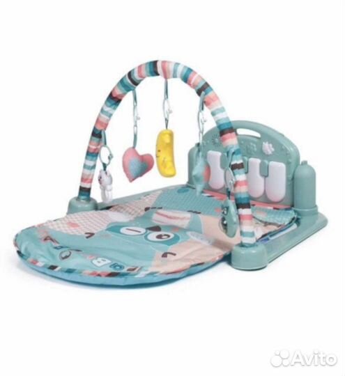 Развивающий коврик baby go с пианино