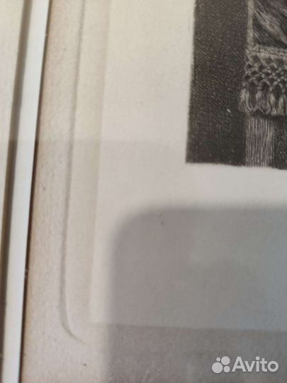 Гравюра в раме
