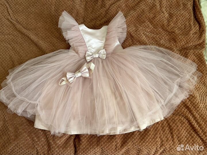 Платье для девочки 86