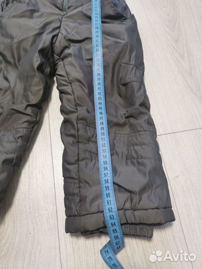 Зимняя куртка с комбинезоном 86 см (на 1,5-2 года)