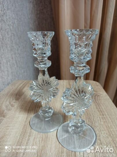 Хрусталь, Хрустальные подсвечники СССР