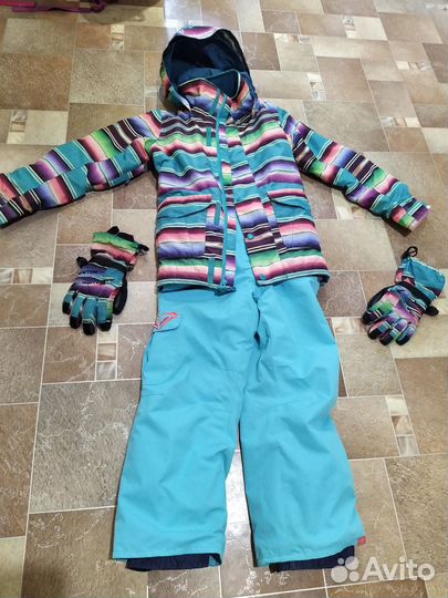 Сноубордический, лыжный костюм детский 110-119