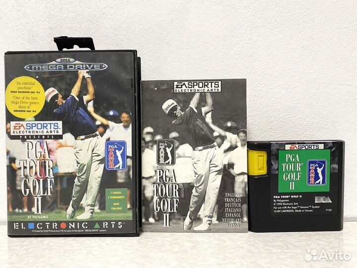 Видеоигра - PGA Tour Golf II (лицензия)