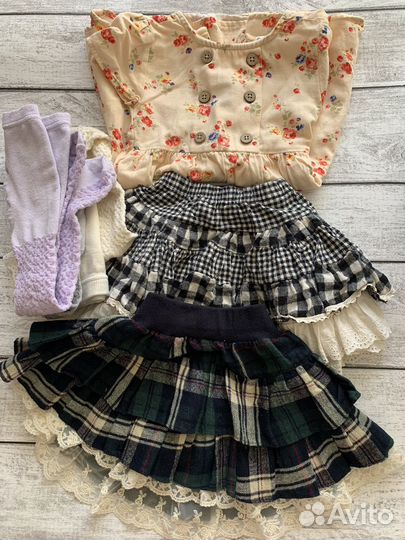 Пакет одежды на девочку 86-92