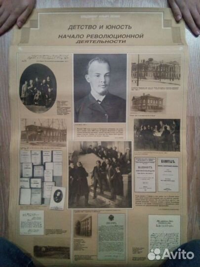 Плакаты СССР В. И. Ленин