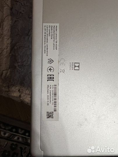 Планшет Lenovo tab x306F