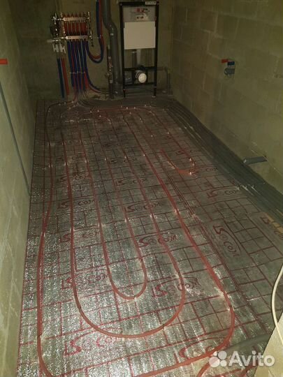 Сантехника. Системы отопления. Водяной теплый пол