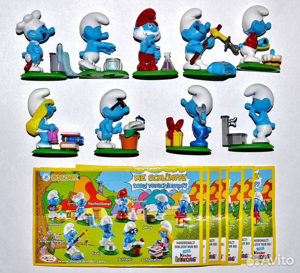 Киндер-сюрприз Смурфики