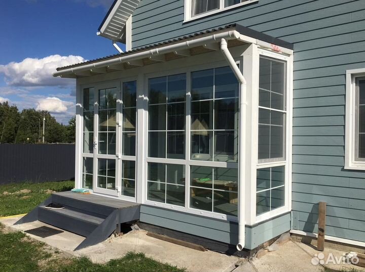Остекление беседки от производителя