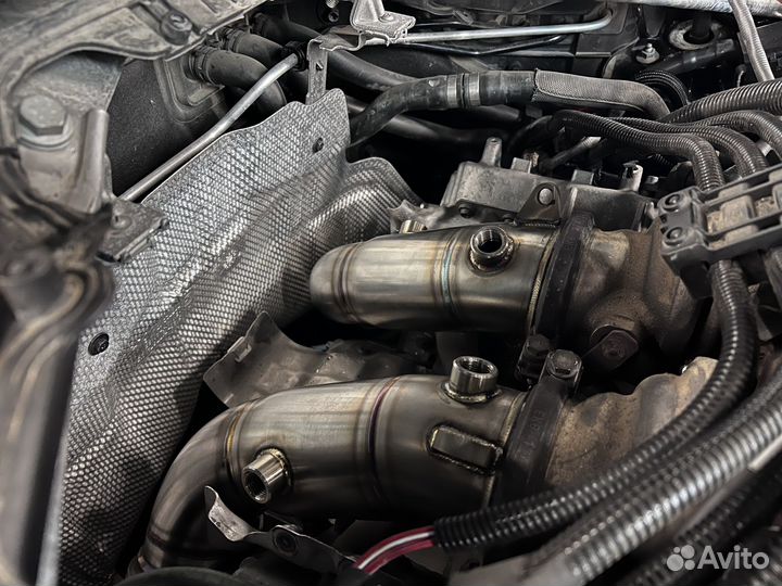 Даунпайпы BMW X5M X6M F85 F86 E70 E71