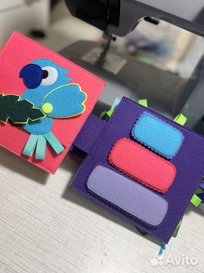 Книга из фетра