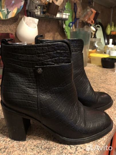 Ботинки женские 40 Нат кожа