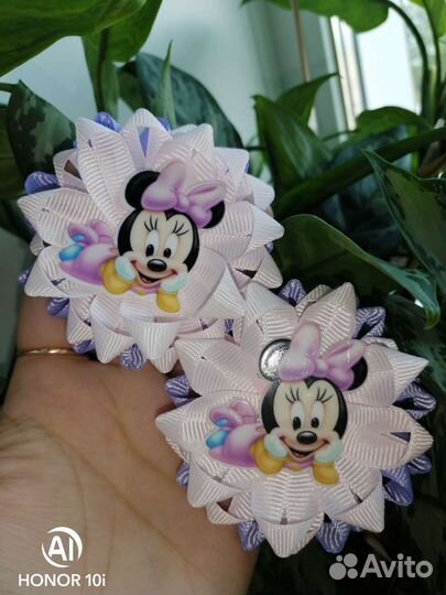 Резиночки для волос ручной работы