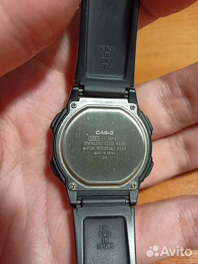 Часы casio w 211